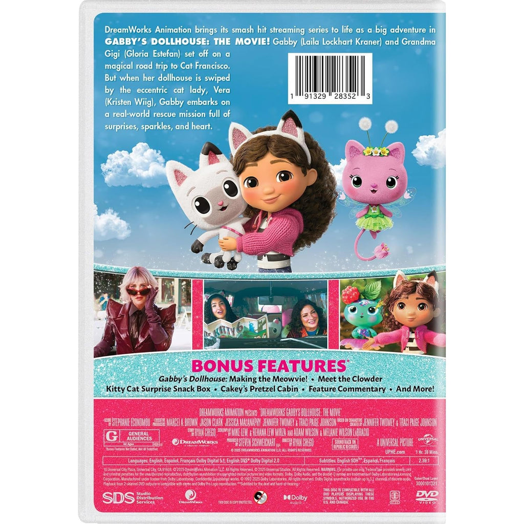Gabby's Dollhouse: The Movie - Pawsome Edition [DVD]