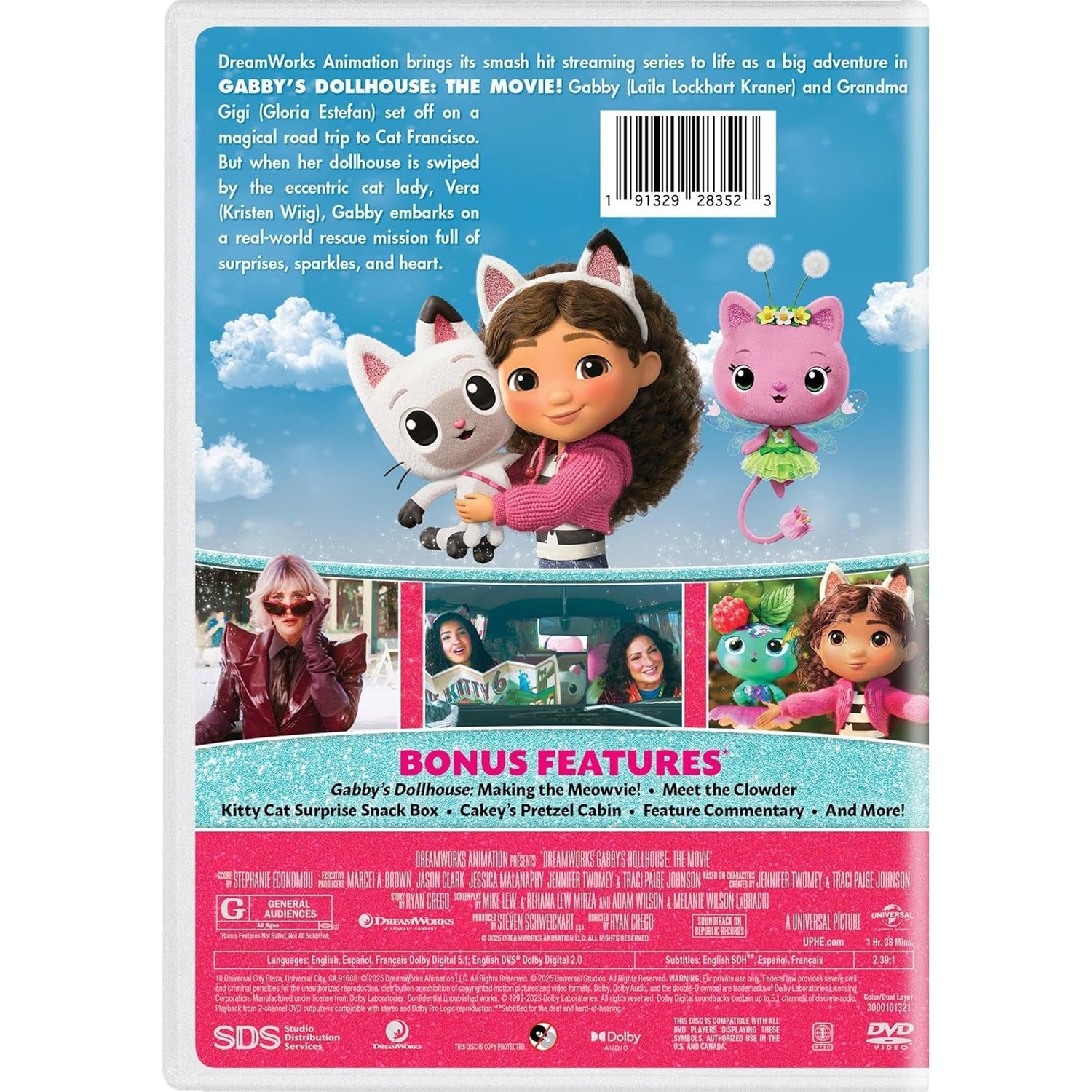 Gabby's Dollhouse: The Movie - Pawsome Edition [DVD]