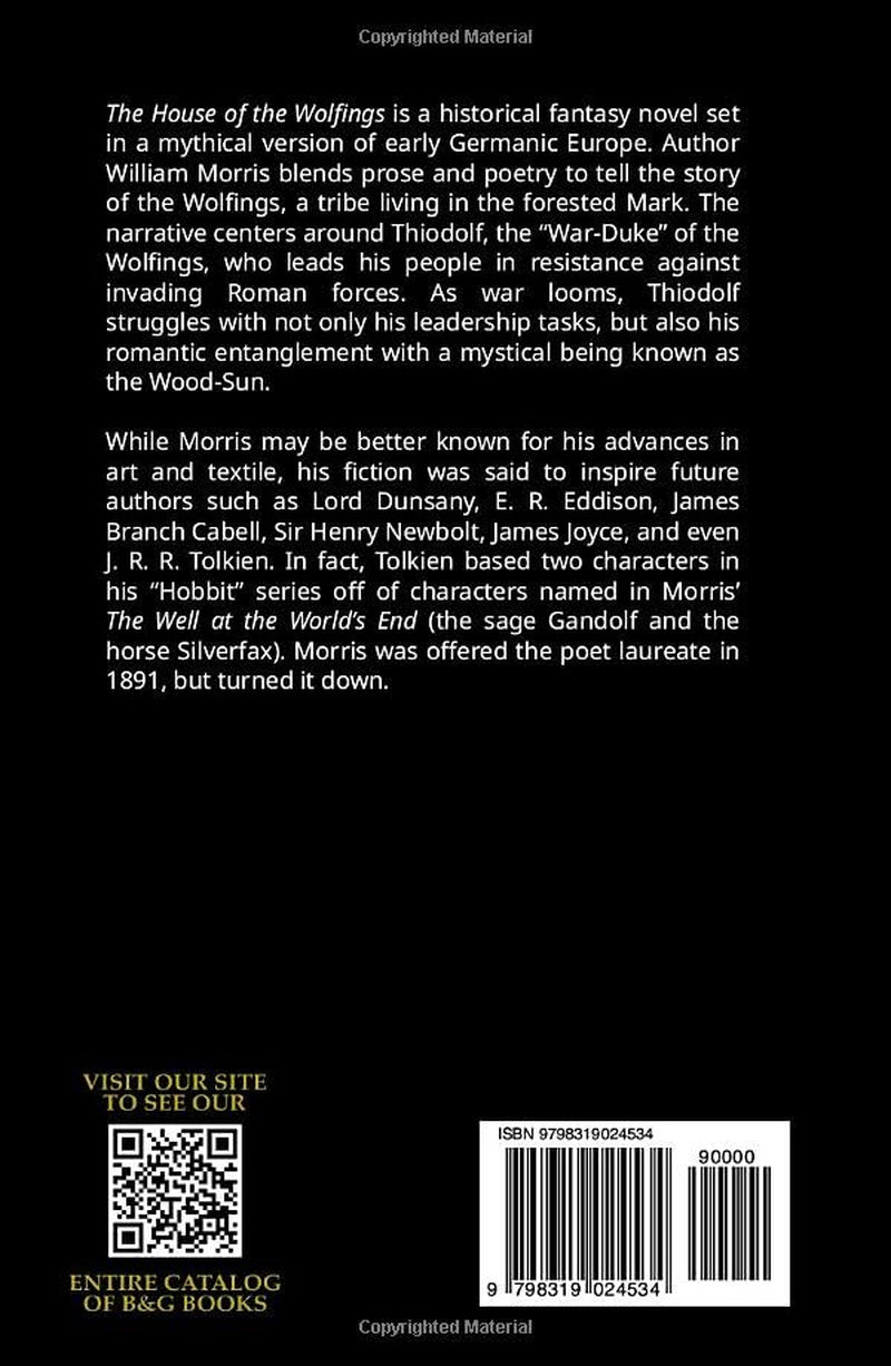 The House of the Wolfings (Black & Gold Classics)