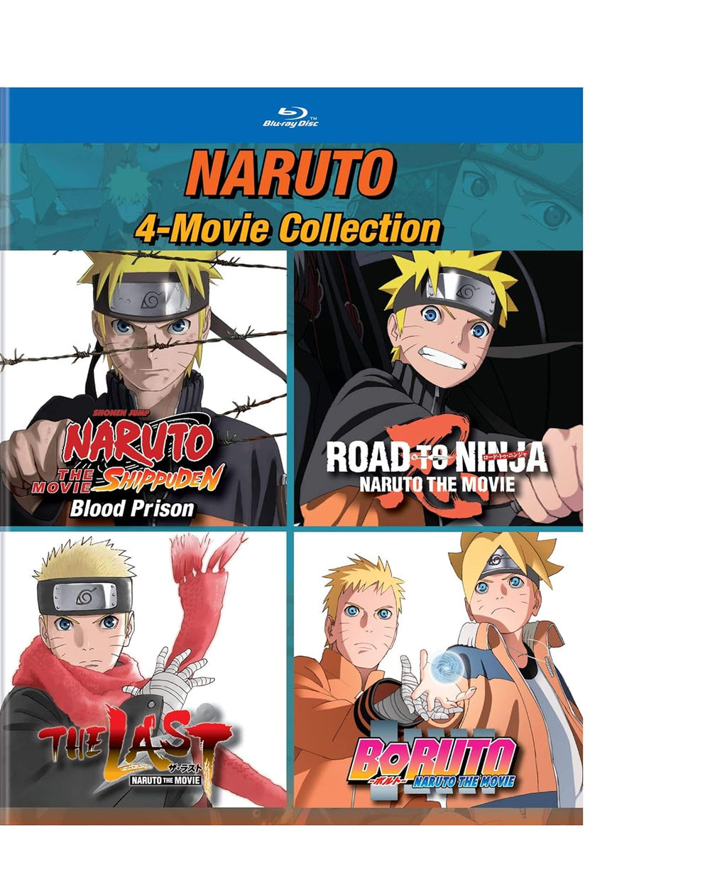 Naruto: 4-Movie Collection (BD) [Blu-ray]