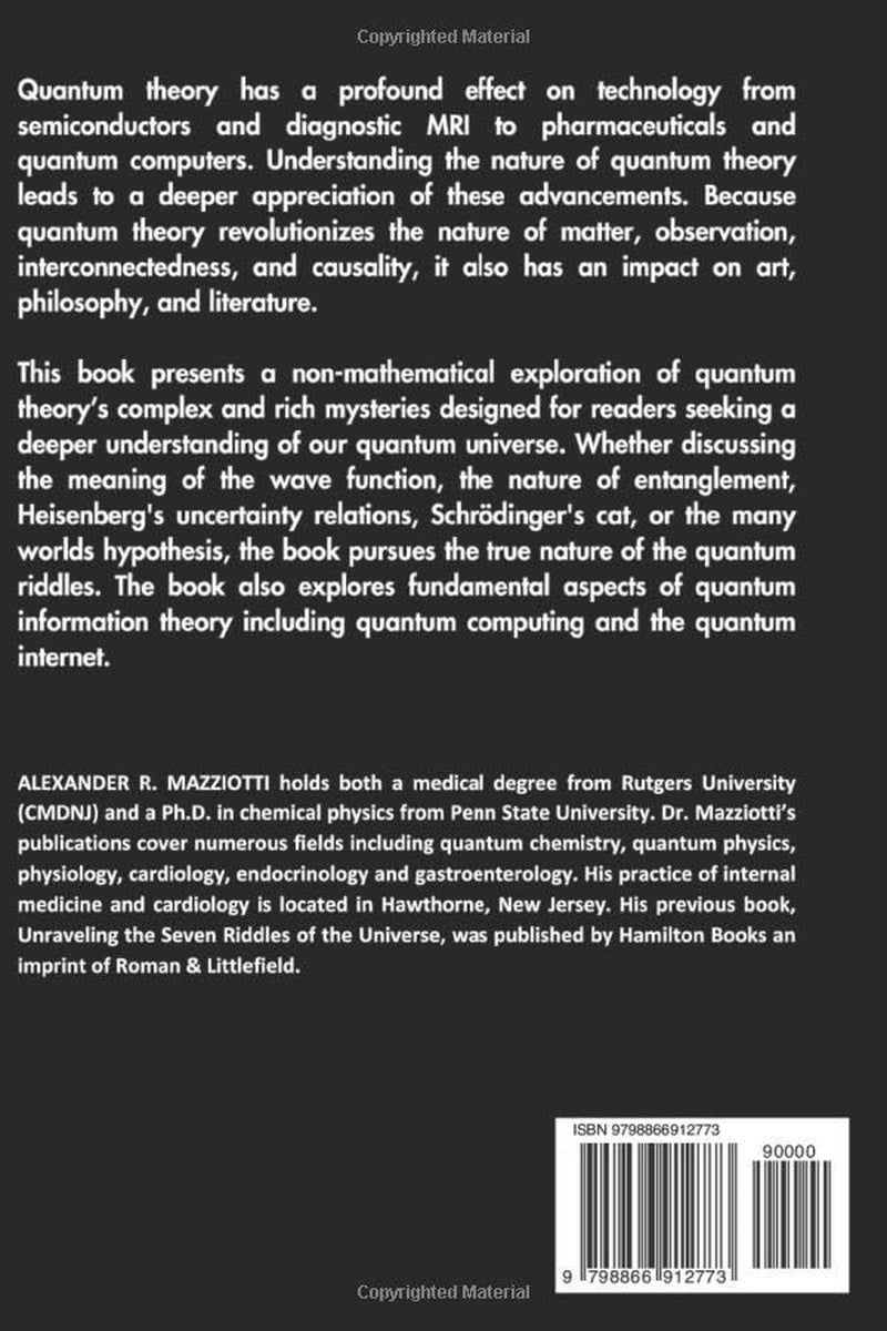 Riddles of Quantum Theory