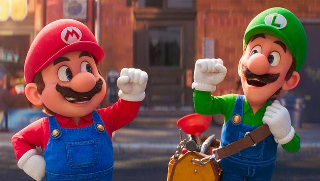 The Super Mario Bros. Movie (Power Up Edition, Bonus Features) [Blu-ray] [Region Free]