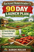 Backyard Homesteader's 90 Day Launch Plan for Beginners: From Bare Backyard to Full Pantry in 90 Days (Backyard Homesteader's Series with Aaron Miller)