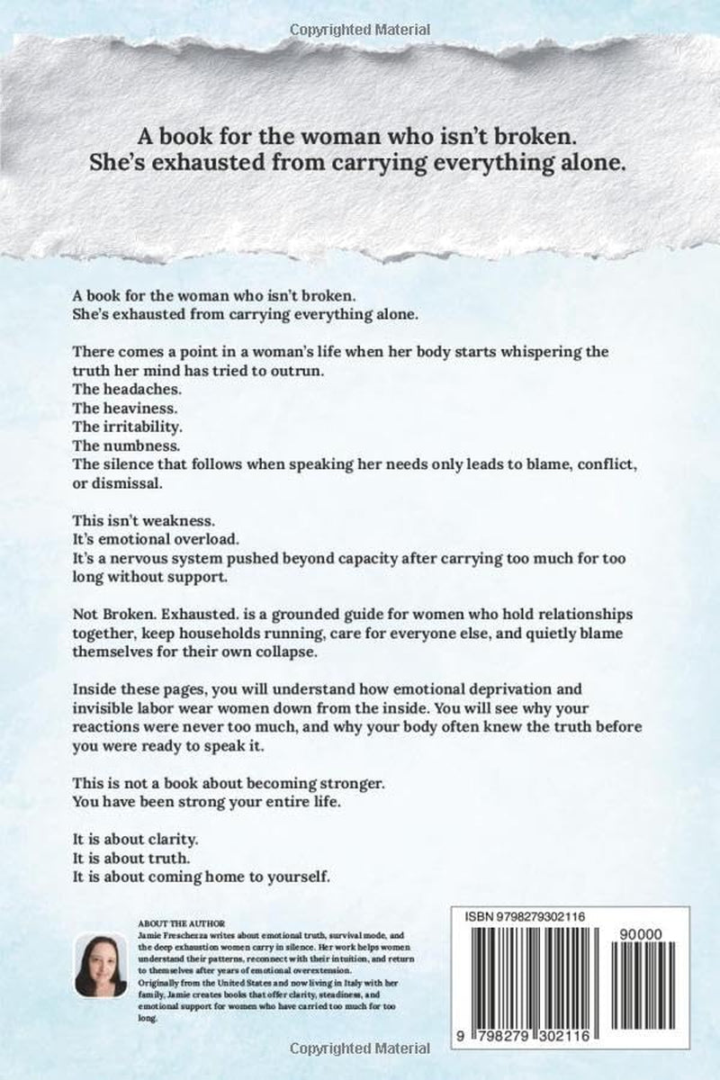 Not Broken. Exhausted.: For Women Carrying the Emotional Weight of Marriage and Relationships