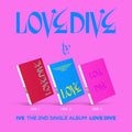 Love Dive Random Cover incl. 96pg Photobook, Photocard + Heart Hologram Card