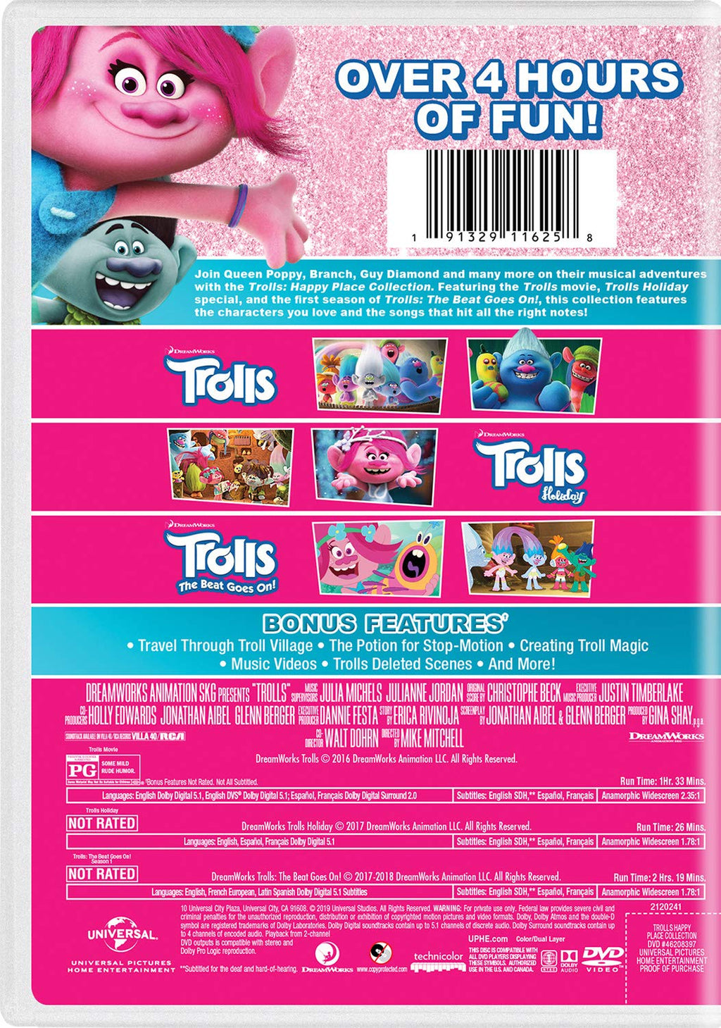 Trolls: Happy Place Collection [DVD]