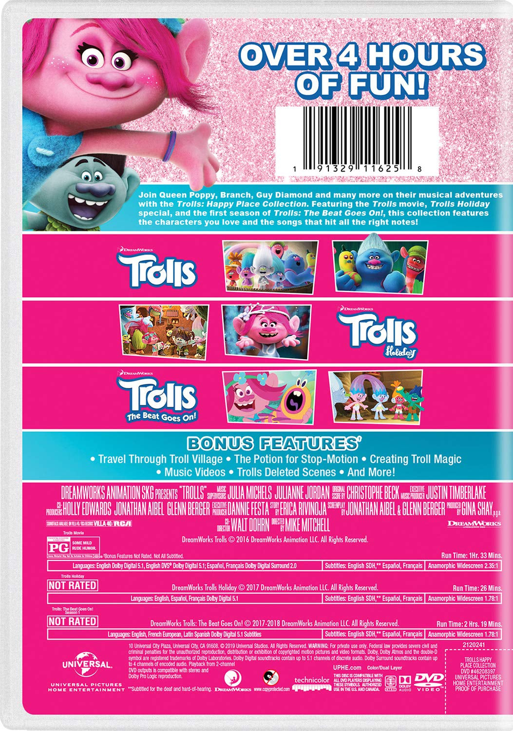 Trolls: Happy Place Collection [DVD]