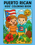 Puerto Rican Kids coloring book