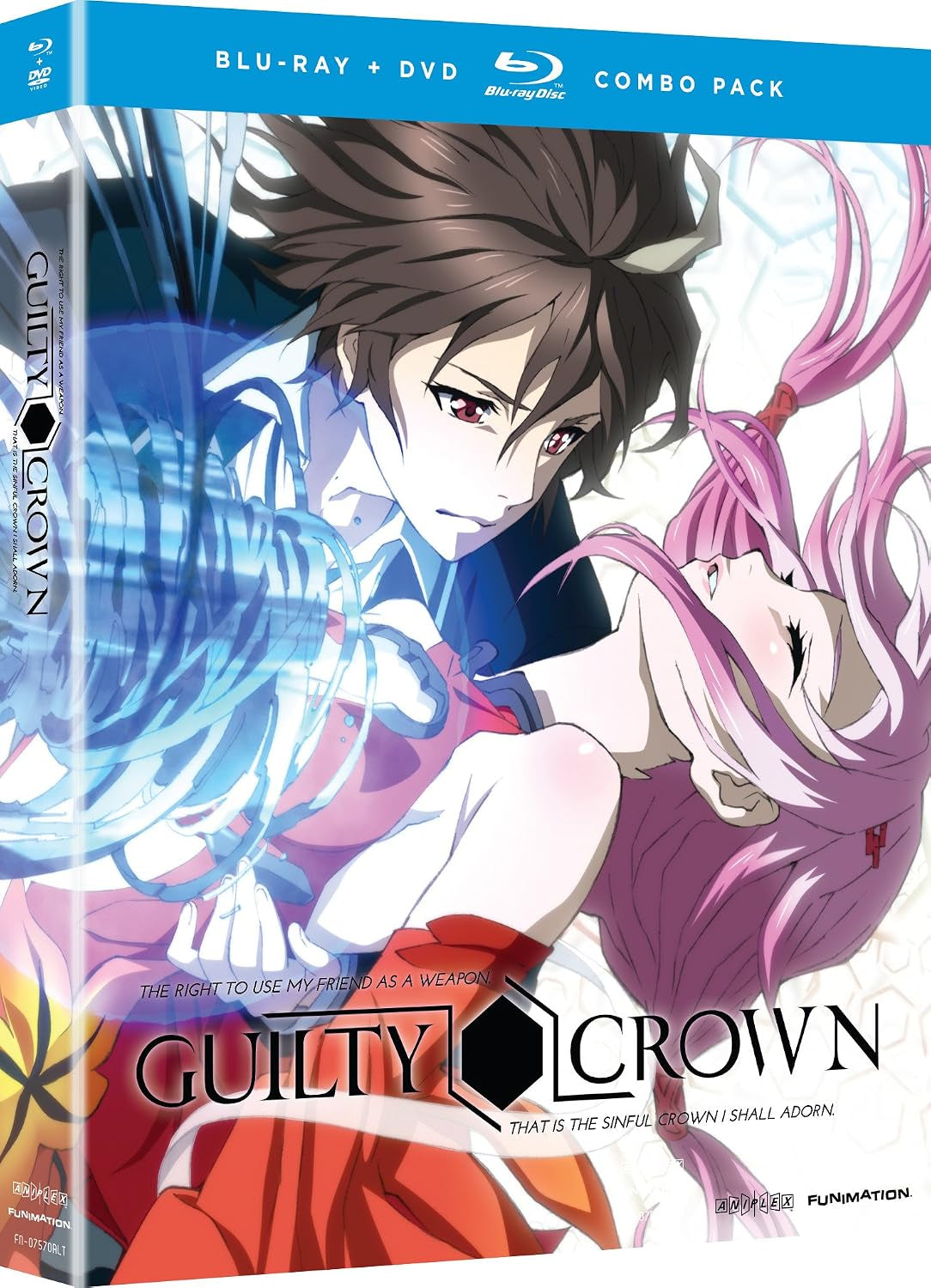 Guilty Crown: Complete Series, Part 1 (Blu-ray/DVD Combo)