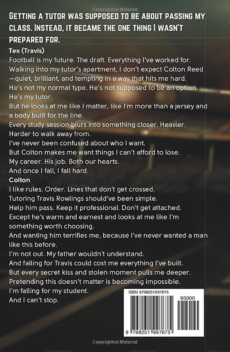 Blindside Lesson: A Nerd/Jock Football MM Romance (Desert Football)