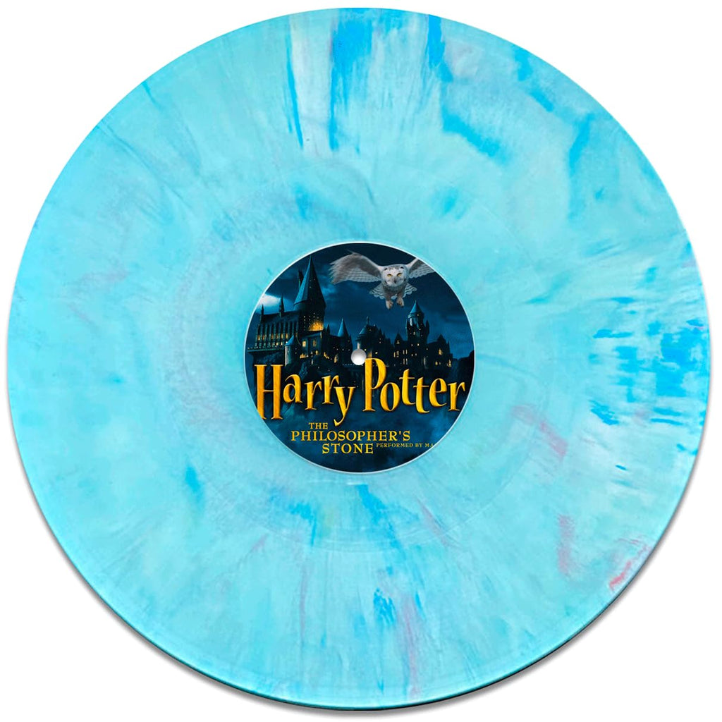 Harry Potter - Sorcerer's Stone / Philosopher's Stone / by Mask Limited Color Edition / White-Blue Marble LР | ONLY 500 Copies Worldwide!