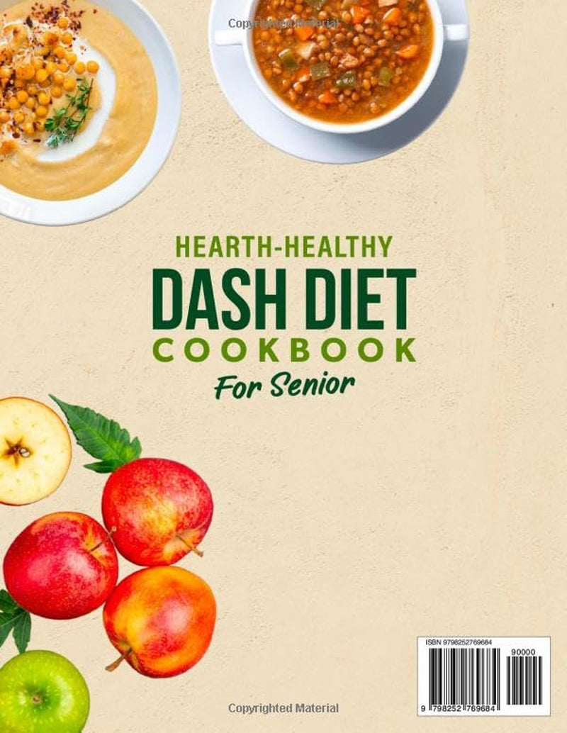 Heart Healthy DASH Diet Cookbook for Seniors: Soft and Quick Low-Sodium Recipes to Lower Blood Pressure and Boost Energy (Italian Edition)