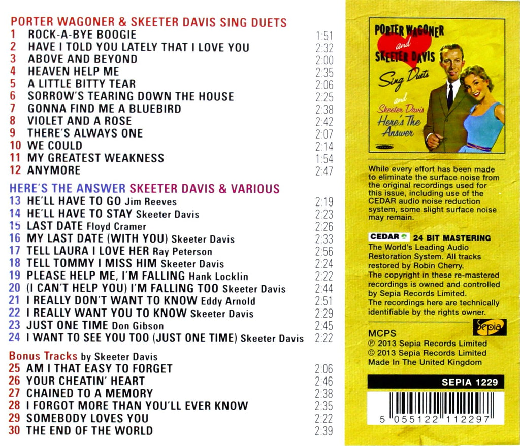 Sing Duets & Here's the Answer