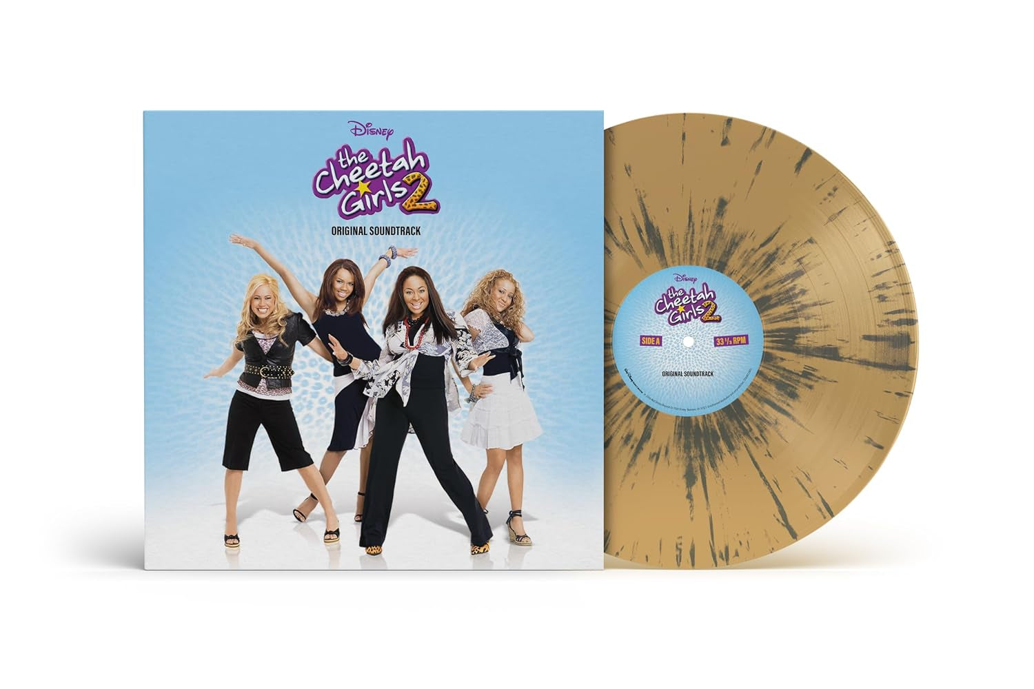 The Cheetah Girls 2 Songs From The Disney Channel Original Movie Translucent Tan/Black Ice Splatter