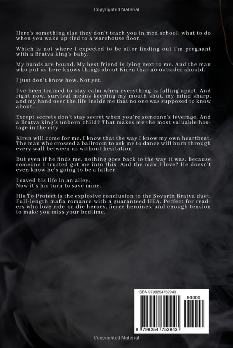His to Protect: A Billionaire Mafia Romance (Merciless Mercy: Sovarin Bratva Series)
