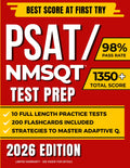 PSAT/NMSQT Test Prep: The Complete Guide to Ace the Digital Exam and Achieve Your Best Score | Includes Real Full-Length Practice Tests and Flashcards to Master Every Section and Earn National Merit