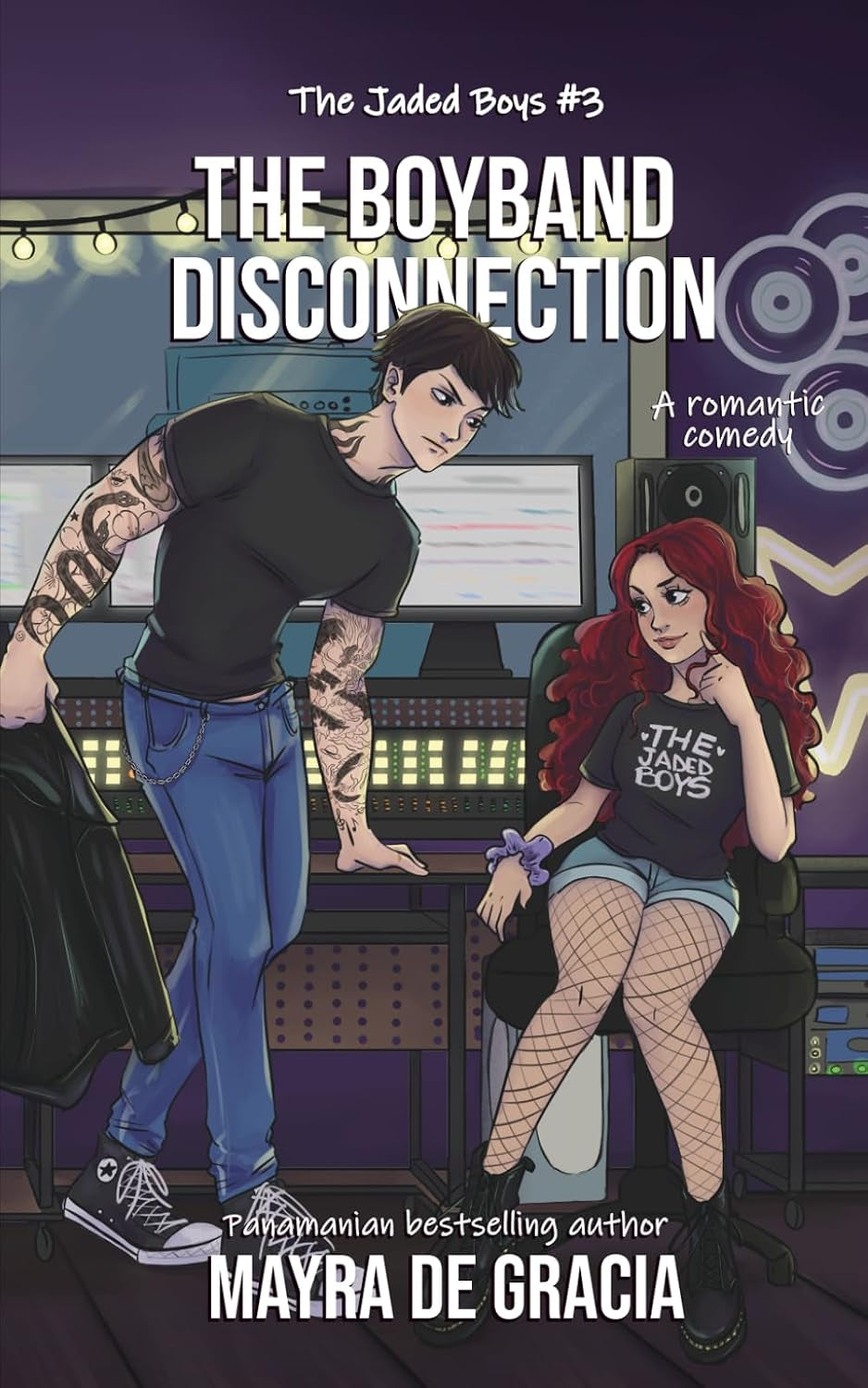 The Boyband Disconnection: An Enemies with Benefits, Workplace, Fangirl x Celebrity, Rockstar Romance. (Jaded Boys)