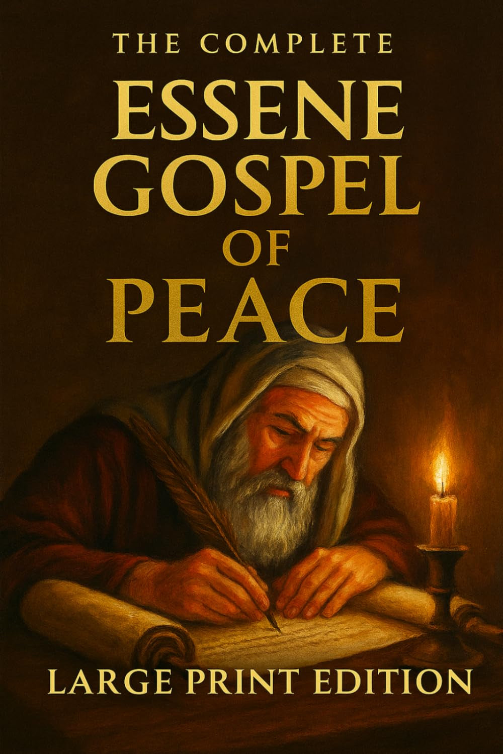 The Complete Essene Gospel of Peace: Large Print Edition - All four books in one volume. The Original Hebrew and Aramaic Texts.