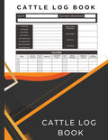 Cattle Log Book : Livestock Breeding Log Book | Cattle Breeding , Beef Calving | A Livestock Record Keeping Book for Cattle Management