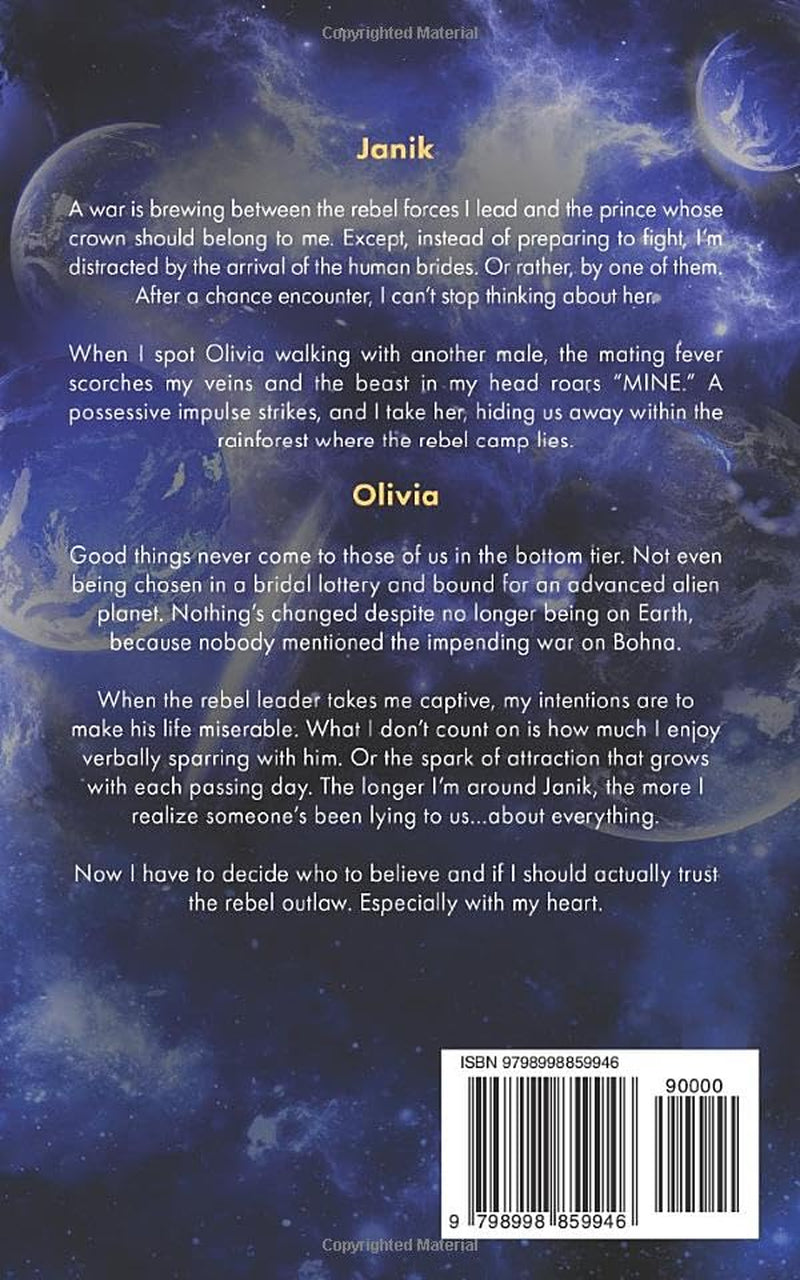 Taming the Alien Outlaw (Brides of the Bohnari)