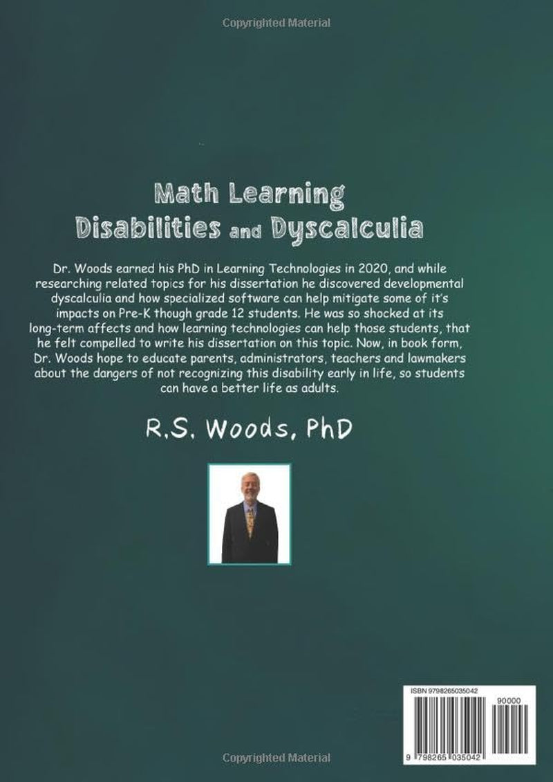 Math Learning Disabilities and Dyscalculia