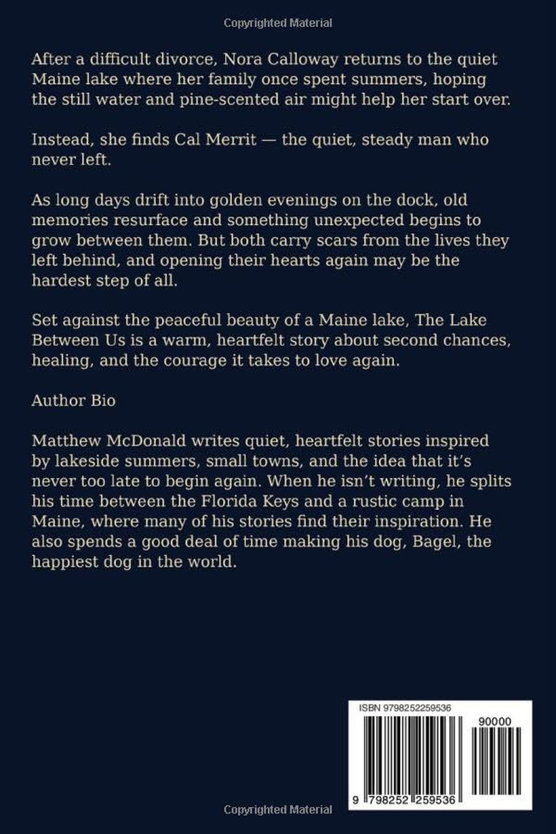 The Lake Between Us: A second chance romance on a Maine Lake