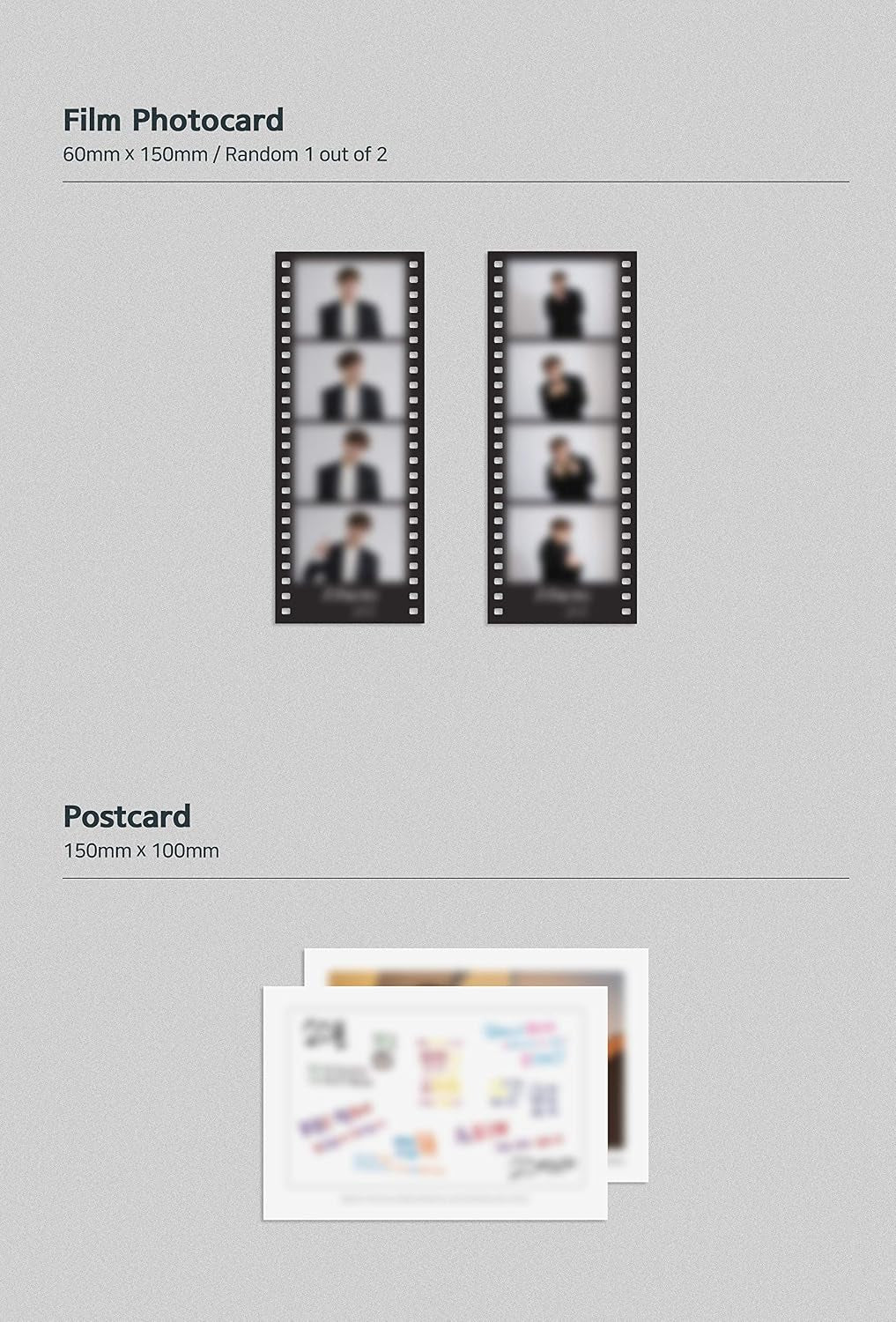 20 Mins incl. 52pg Photobook, Film Photocard, 2pc Photocard +Postcard