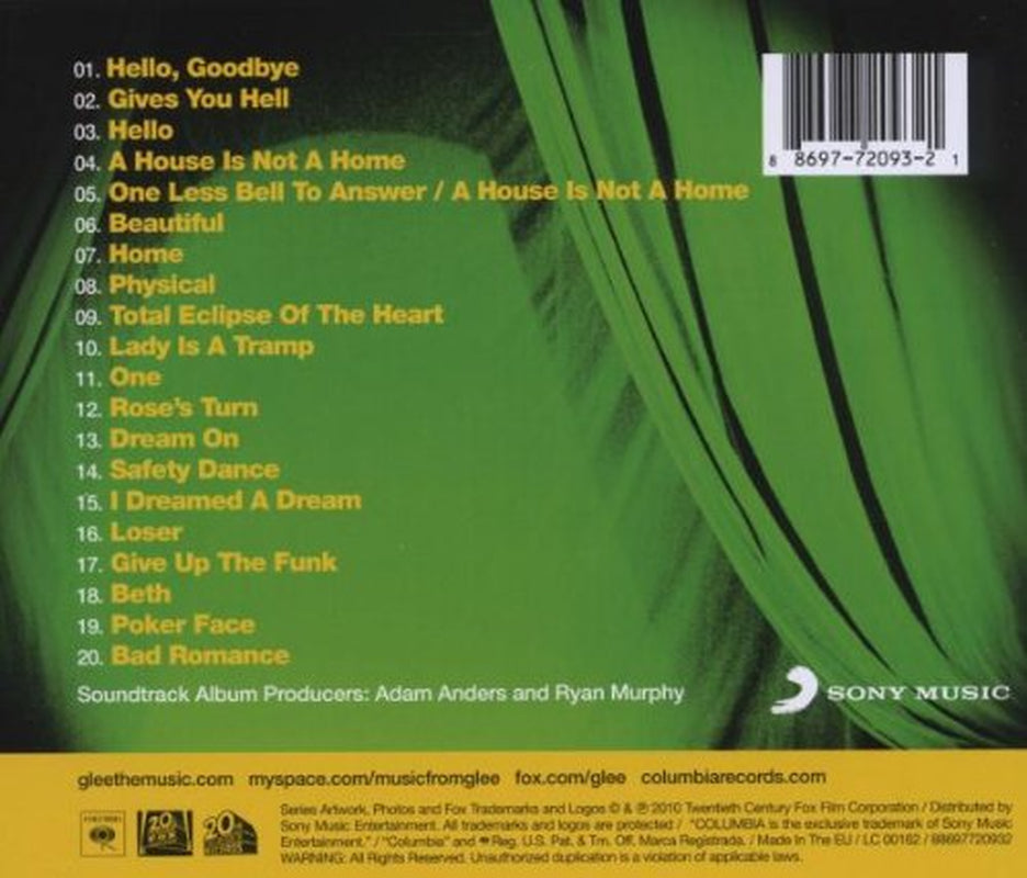 Glee: The Music, Volume 3 Showstoppers