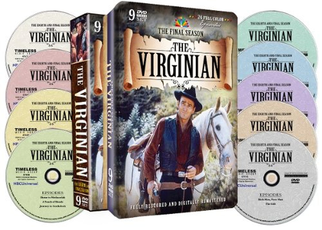 The Virginian: Season 8 (Final Season) - Collectable Embossed Tin!