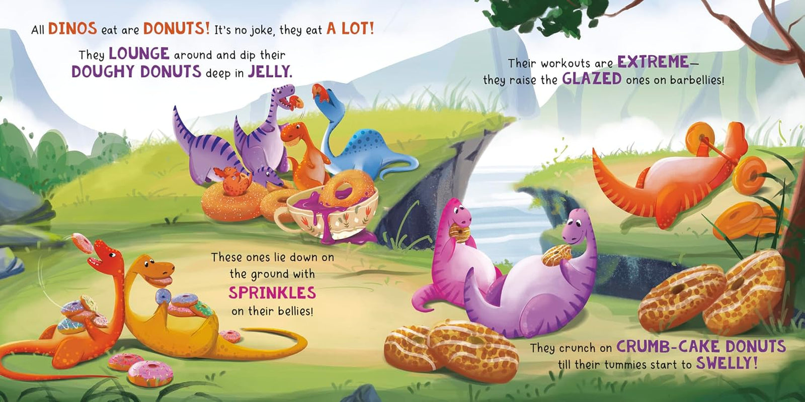 Dinos Love Donuts (Mythical Feasts)