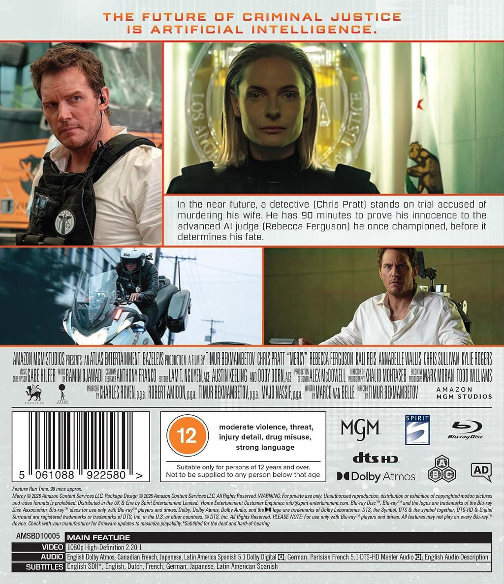 Mercy [Blu-ray] [Region Free]