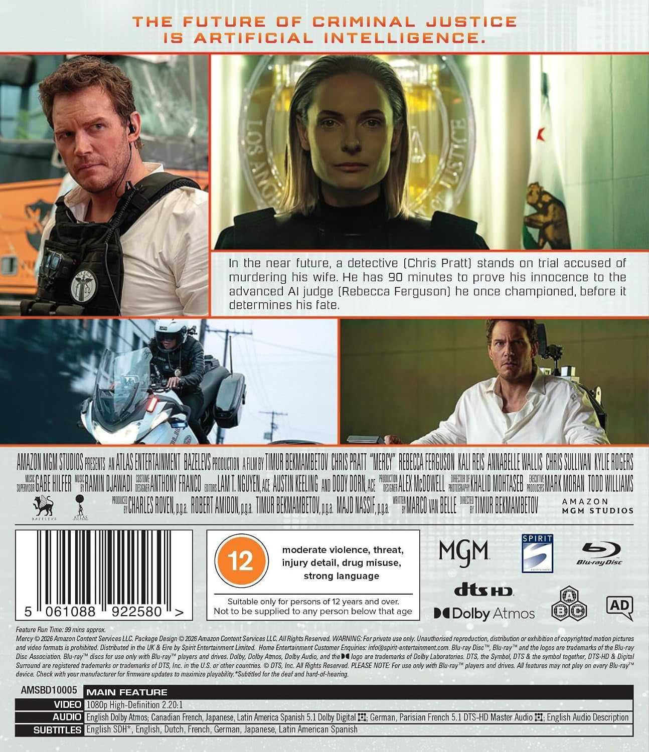 Mercy [Blu-ray] [Region Free]