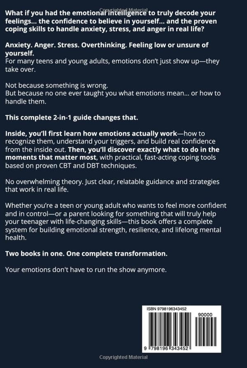 Emotional Intelligence & Coping Skills for Teens & Young Adults (2-in-1): A Complete Guide to EMOTIONAL REGULATION. Manage Anxiety, Stress, Anger & ... Life Skills for Teens & Young Adults)