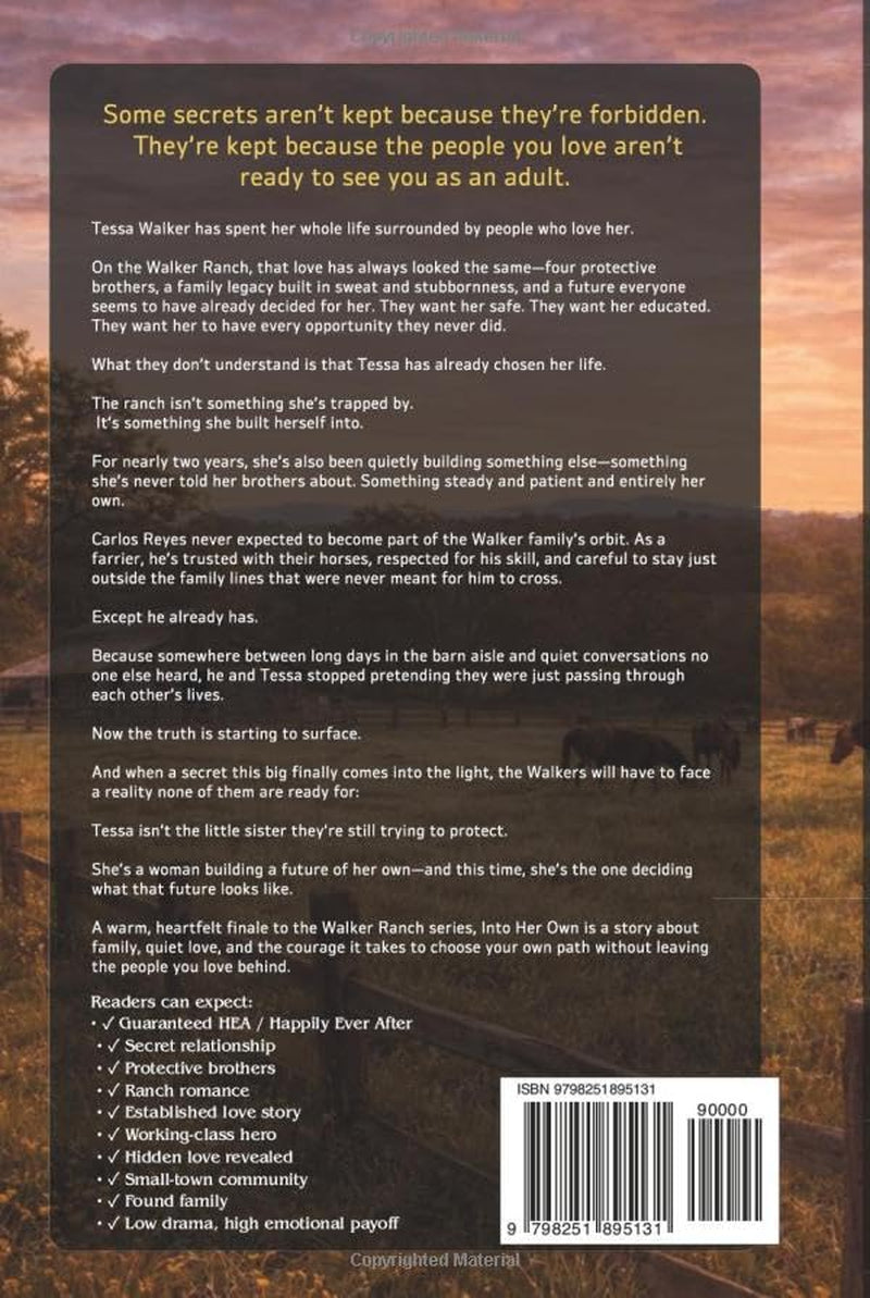 Into Her Own: A Walker Ranch Romance