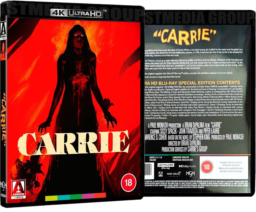 Carrie (Special Edition, Reversible cover) [4K Ultra HD] [Region Free]