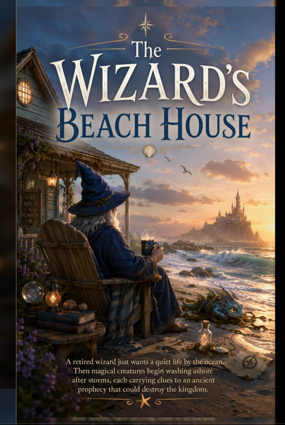 The Wizard's Beach House: A Retired Wizard's Guide to Minding His Own Business