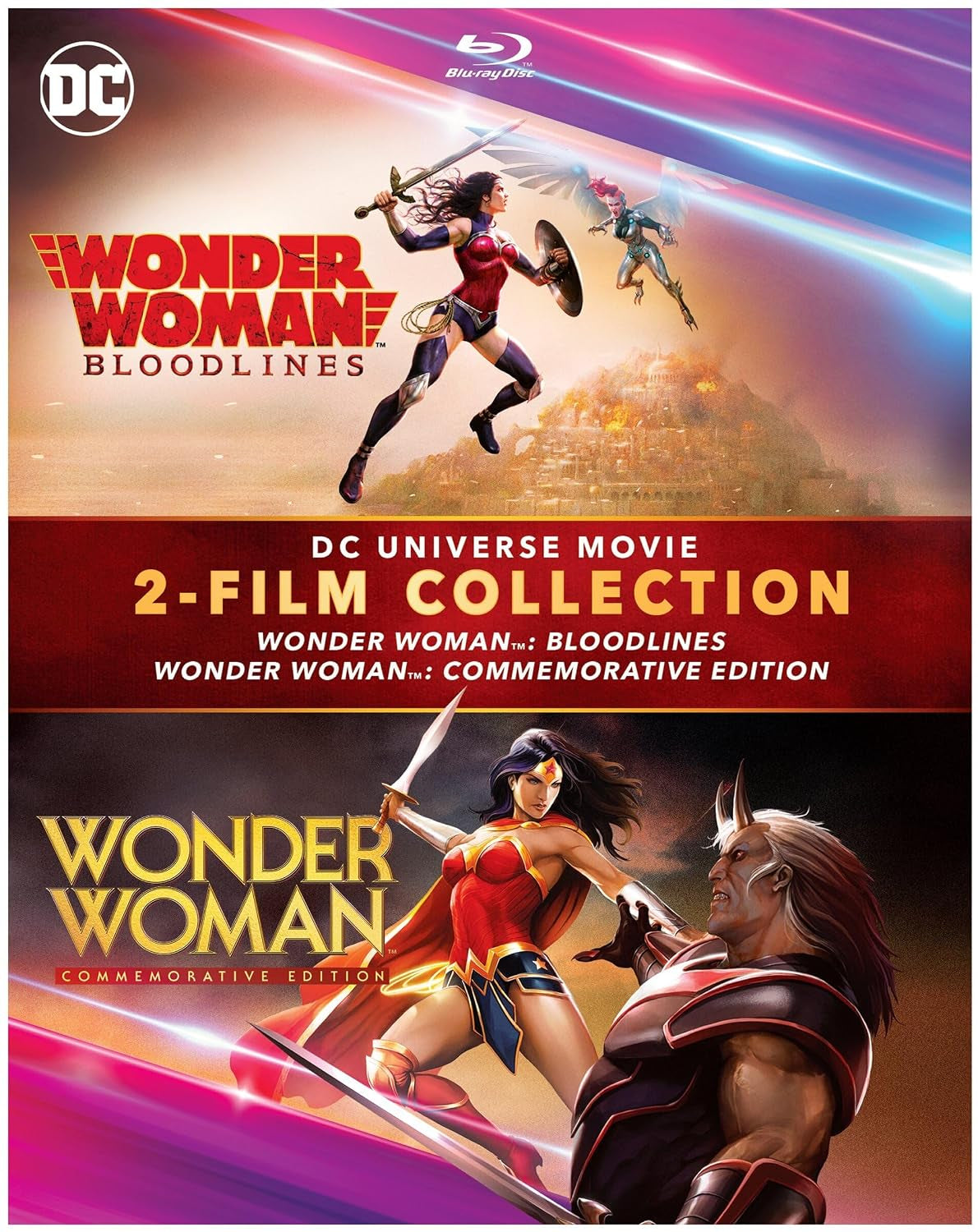 Wonder Woman: Commemorative/Bloodlines (Double Feature/Blu-ray)
