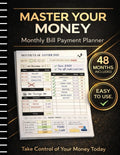 Monthly Bill Payment Checklist: Bill Tracker Notebook, A 48-Month Plan for Effective Money Management with great money saving tips | Best ways to save money