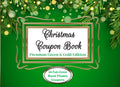 Christmas Coupon Book: Full Color Premium Green & Gold Edition