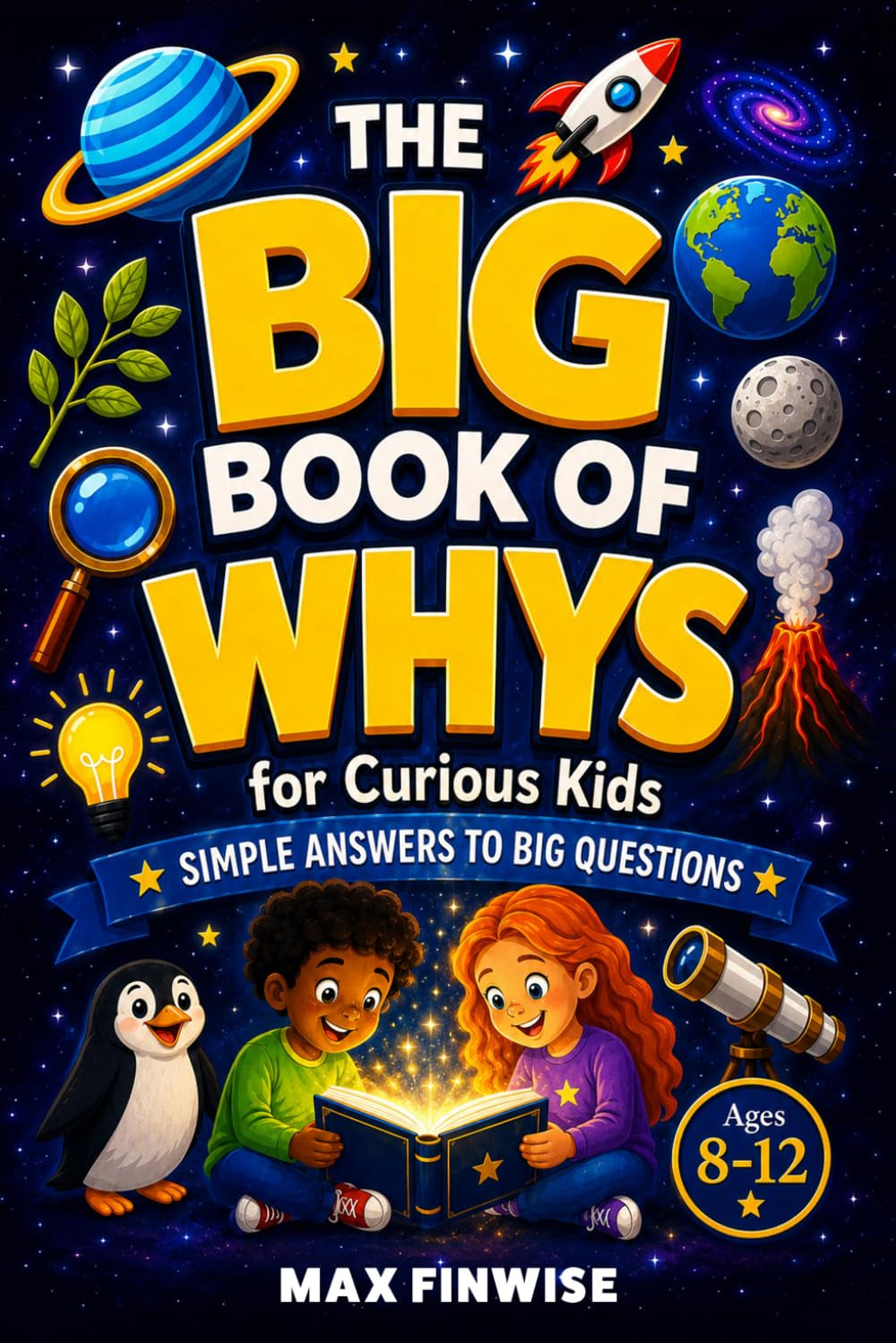 The Big Book of Whys for Curious Kids: Simple Answers to Big Questions About Science, Animals, Space, History, Weird Facts, and How Things Work