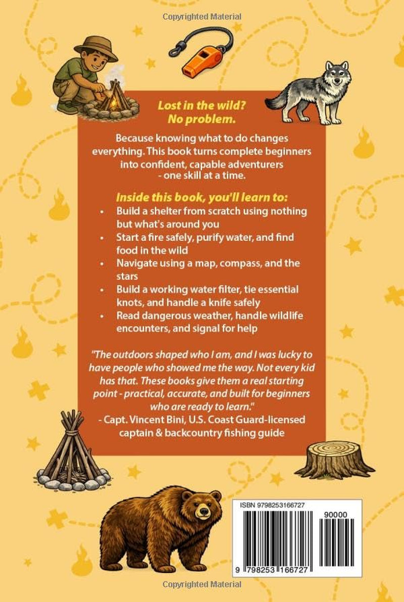 The Ultimate Survival Handbook for Kids: Essential Skills to Master the Outdoors and Thrive in the Wild (Outdoor Skills for Kids)