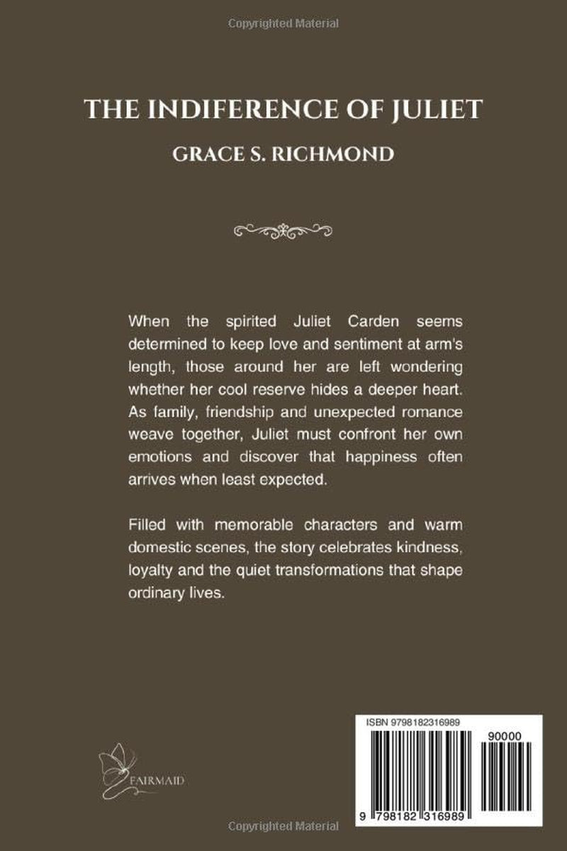 The Indifference of Juliet: A Heartwarming American Literary Classic