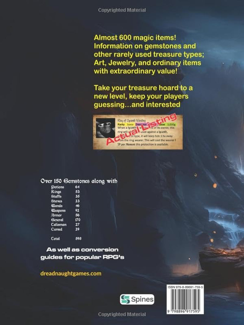 Treasures of Mayhem: A Guide to Treasures Great and Small