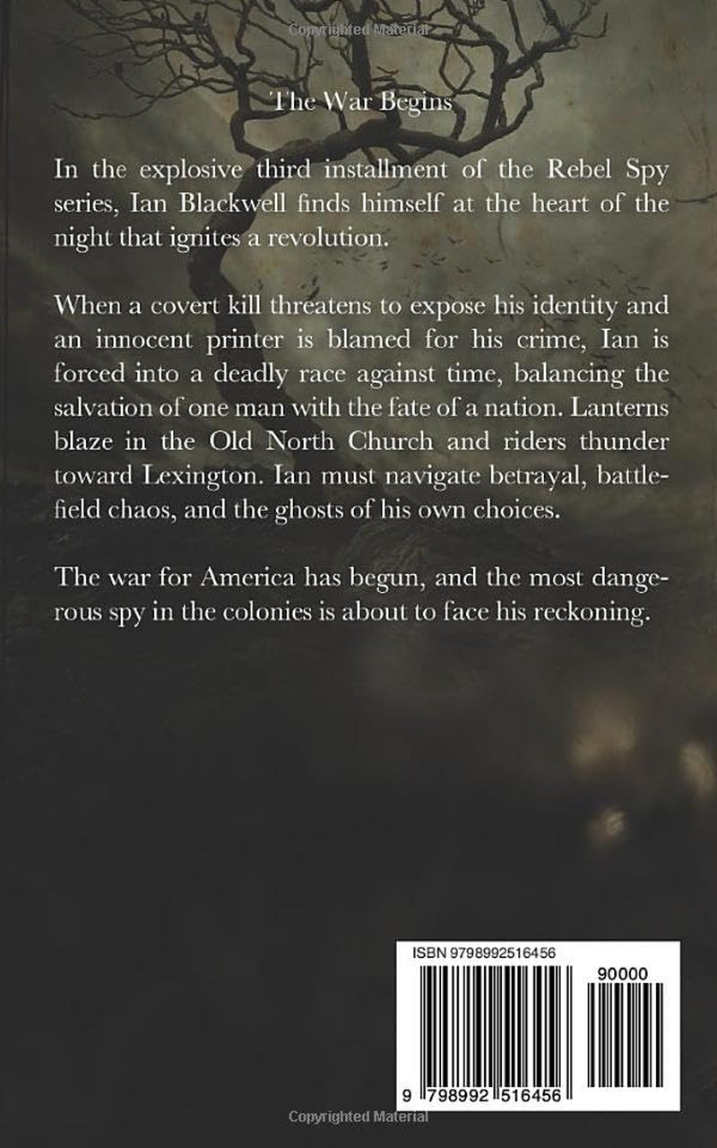 A Dagger in the Dark: A Revolutionary War Spy Thriller (Rebel Spy)