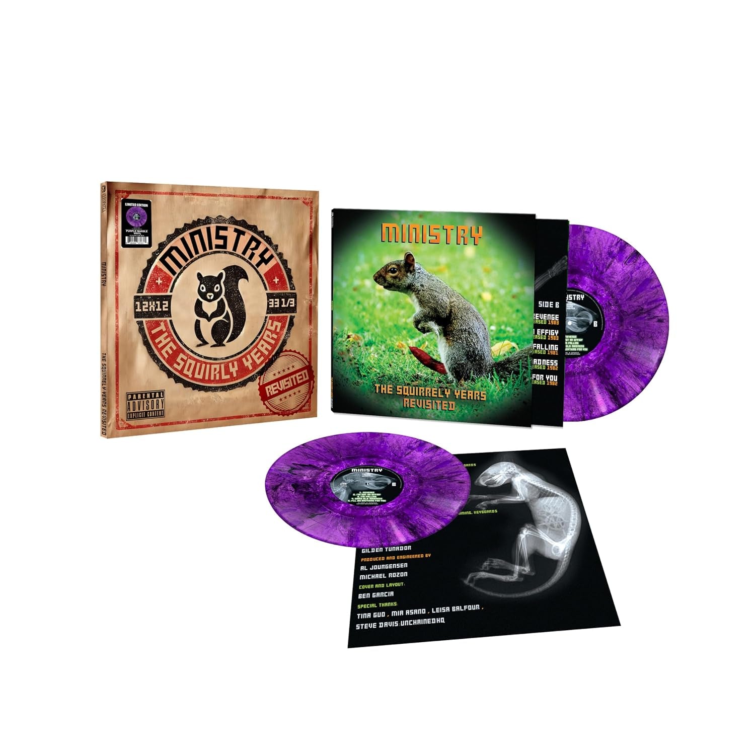 THE SQUIRRELY YEARS REVISITED PURPLE MARBLE