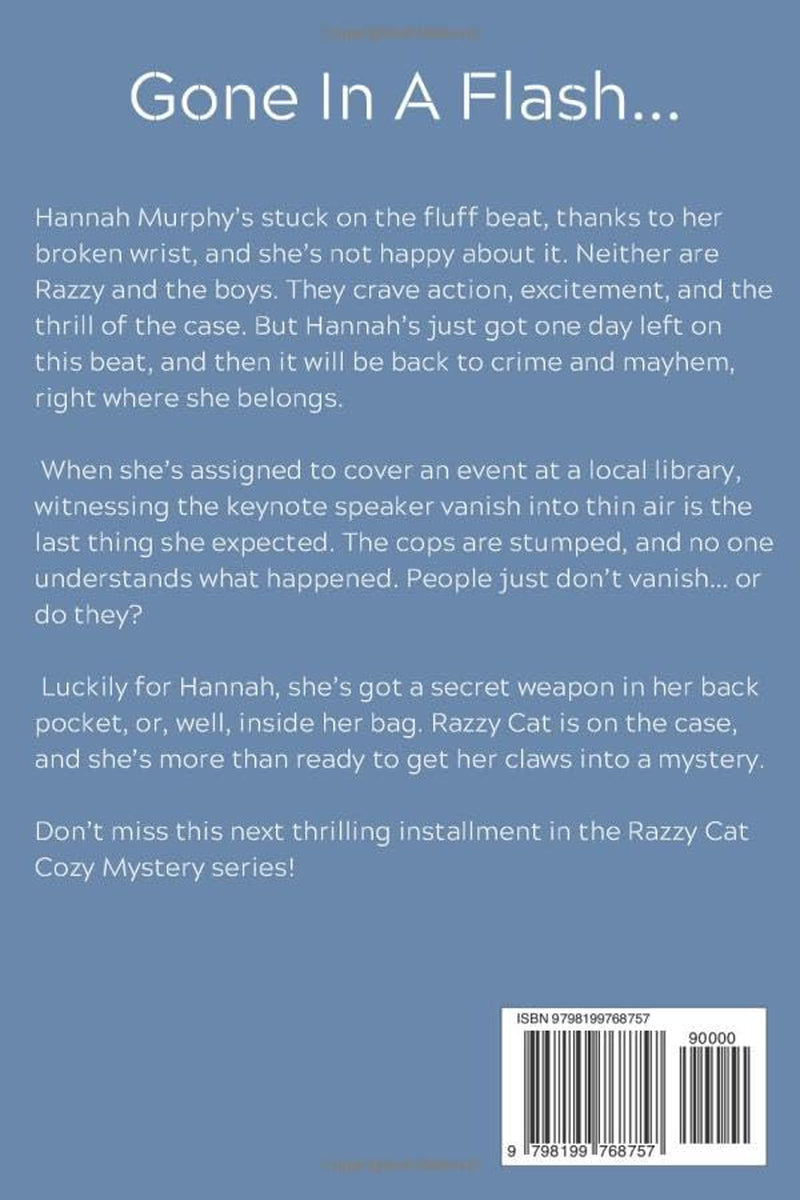 The Man Who Vanished: A Razzy Cat Cozy Mystery Book #20 (A Razzy Cat Cozy Mystery Series)