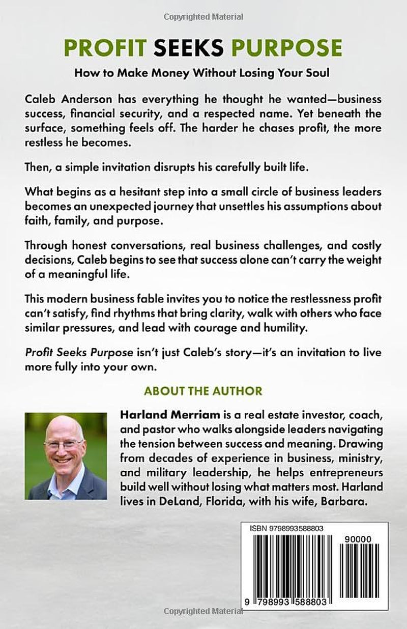 Profit Seeks Purpose: How to Make Money Without Losing Your Soul