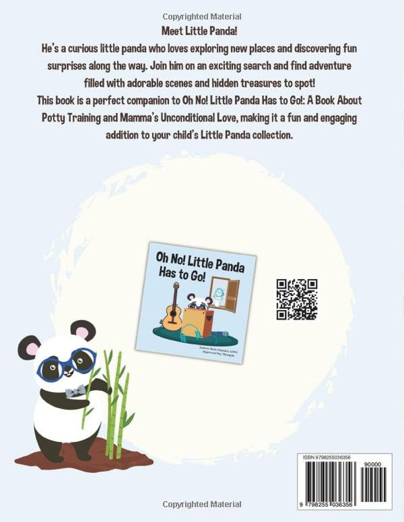 Little Panda Search and Find Book for Kids Ages 2-5: A Fun Hidden Picture Book with Simple & Cute Animal Scenes for Early Learning Seek and Find ... (Little Panda Early Learning Adventures)
