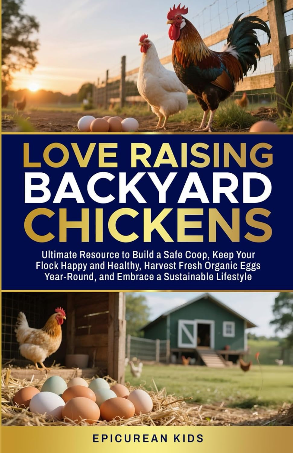 Love Raising Backyard Chickens:: Your Ultimate Resource Build a Safe Coop Keep Your Flock Happy and Healthy Harvest Fresh Organic Eggs Year-Round and Embrace a Sustainable Lifestyle