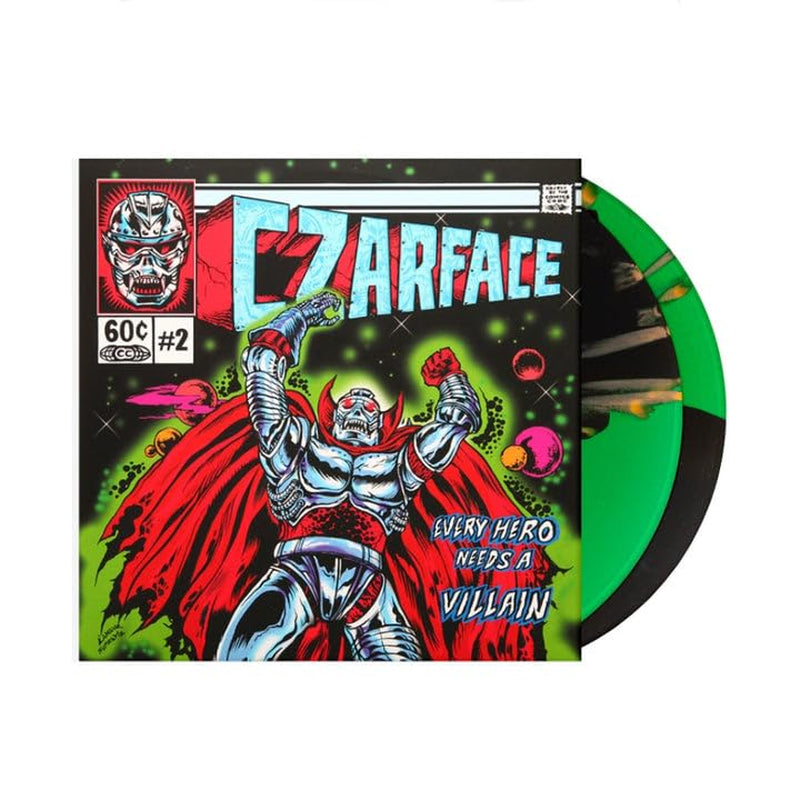 Every Hero Needs A Villain Exclusive Limited Black & Green Spinner/Orange Splatter